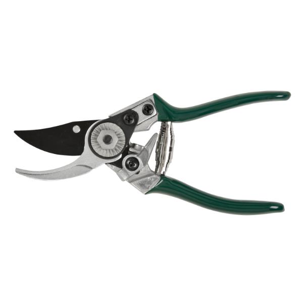 Burgon & Ball RHS Pocket Pruner, Racing Green Handles 17.5cm