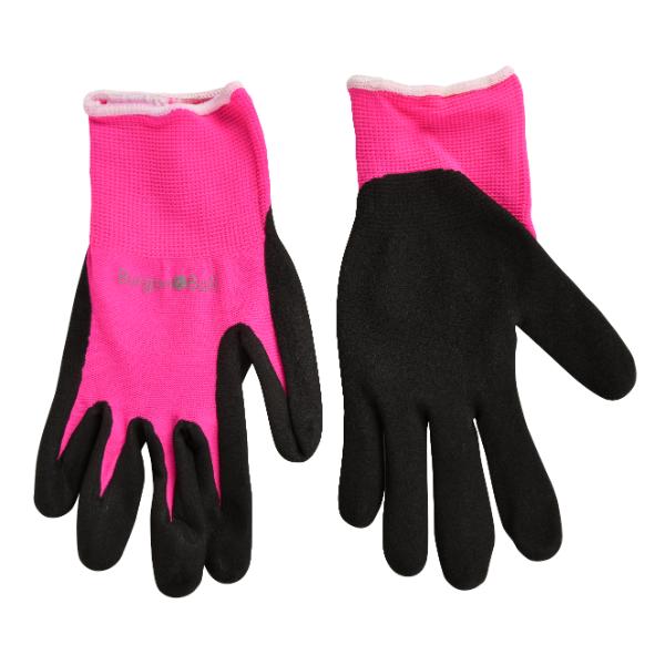 Burgon & Ball Florabrite Fluorescent Garden Glove Pink M/L