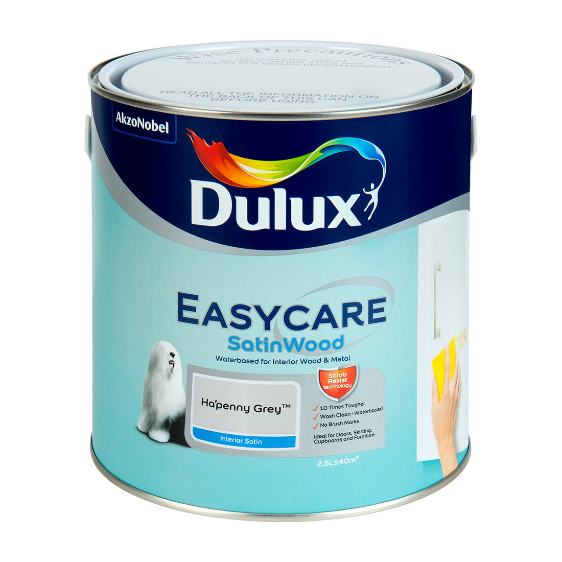 Dulux Easycare Satinwood Ha&