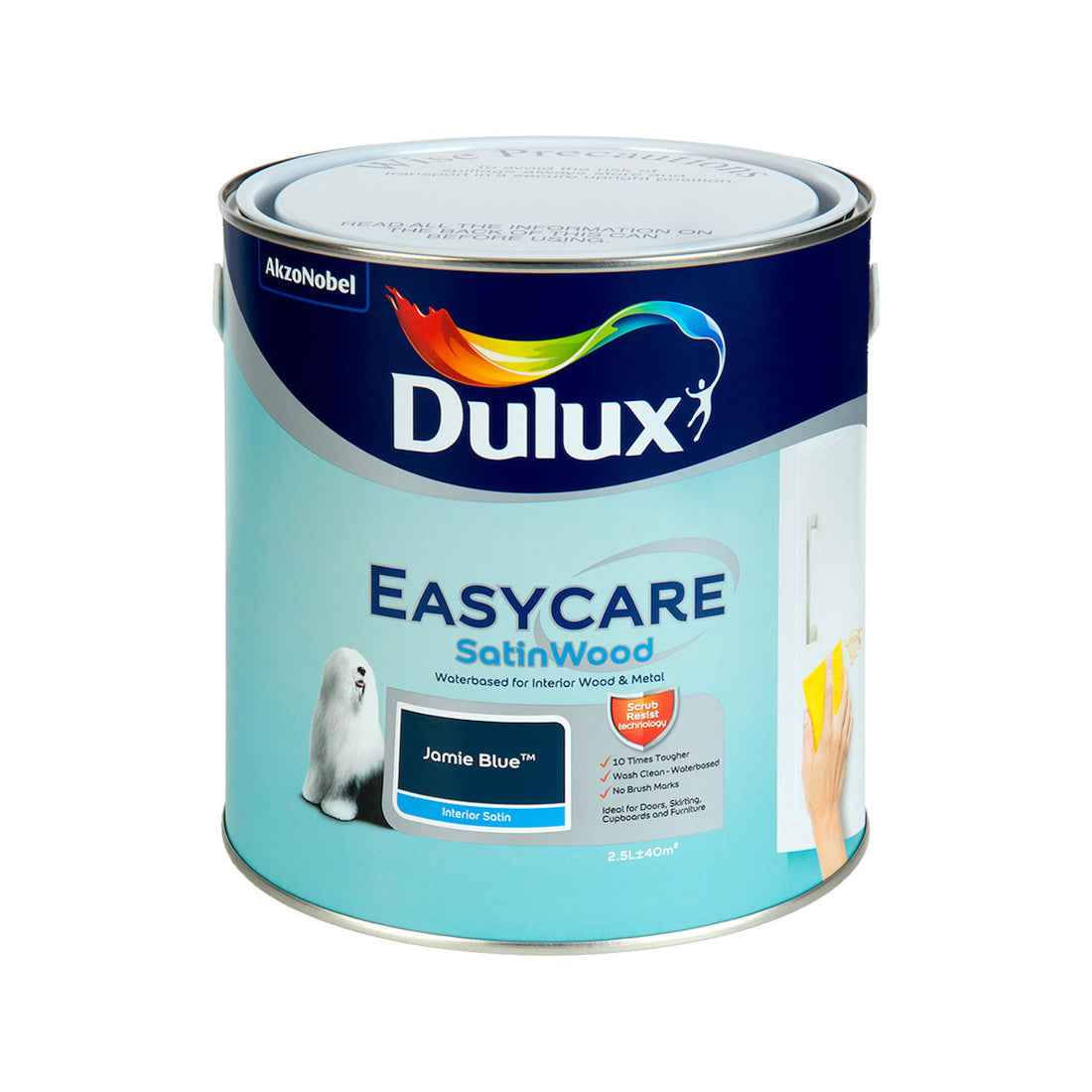 Dulux Easycare Satinwood Jamie Blue 2.5L