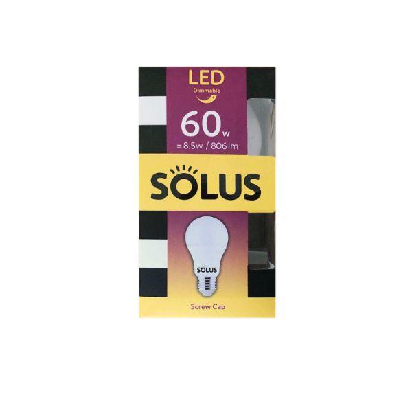 Solus 60W=9W BC SMD A55 LED DIMM