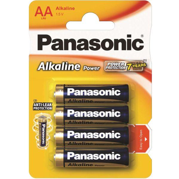 PANASONIC Bronze Alkaline Power LR6 AA BL4