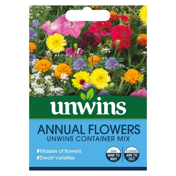 Annuals Flowers Unwins Container Mix