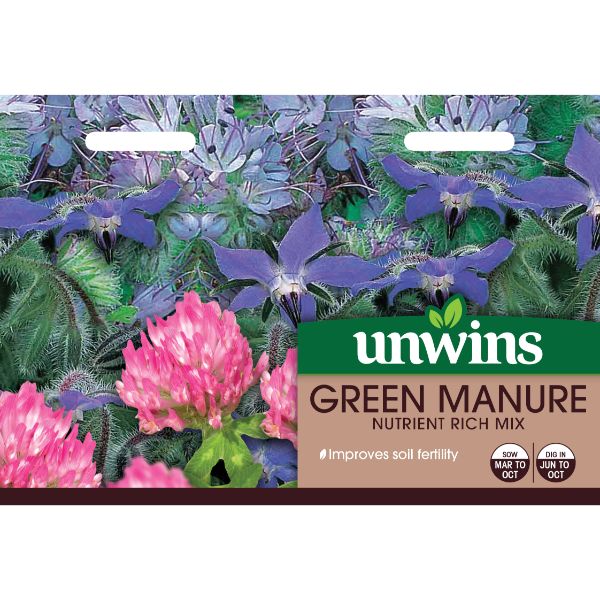 Unwins Seed Packet Green Manure Nutrient Rich Mix