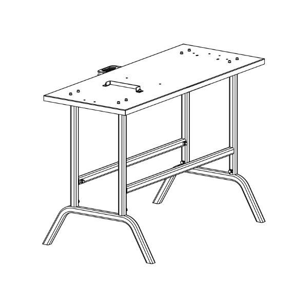 The Handy 6ton Log splitter Table