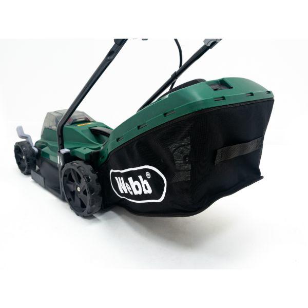 Webb Lawnmower 20V c/w 4ah Battery & Charger 33cm