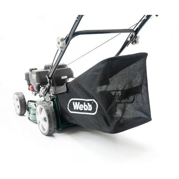 WEBB CLASSIC SELF PROPELLED PETROL LAWNMOWER 132CC 41CM (16")