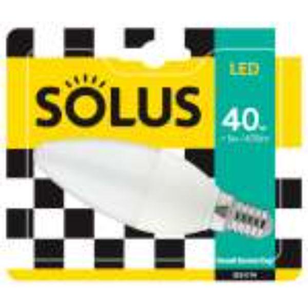 Solus 40W=5W SES SMD C35 Candle LED NON-DIMM