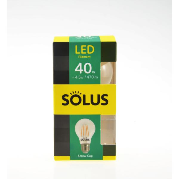 40W = 4.5W ES Clear A55 XCross LED