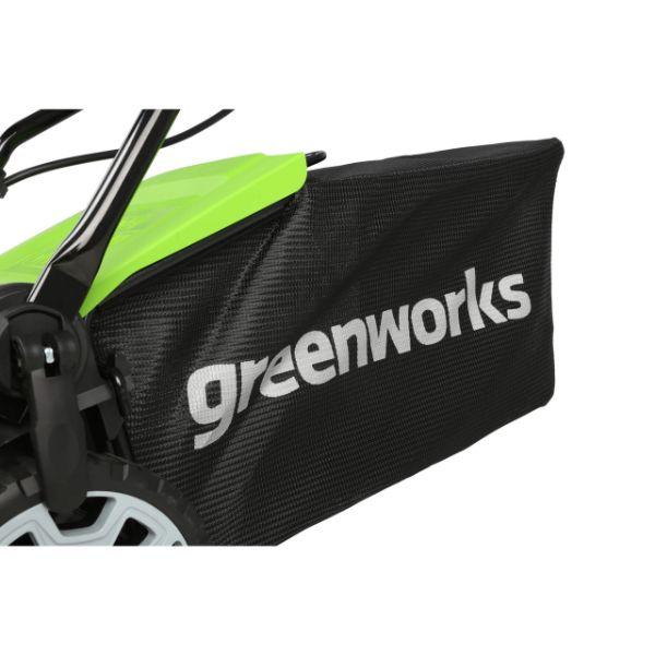Greenworks 48v (2 x 24v) 36cm Battery Lawnmower plus 25cm Line Trimmer