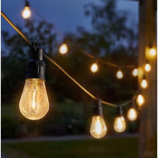 Smart Garden Low Voltage Vintage Festoon Lights - Warm White - Set Of 20