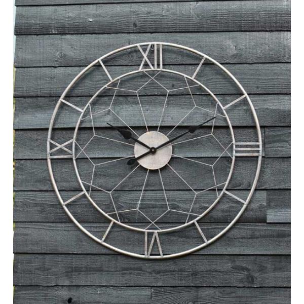 Smart Garden Outside In Designs London Xl 35" Skeleton Wall Clock