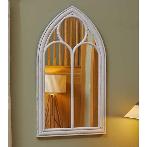 Smart Garden Outside In Designs Abbey Mirror - Silvergris