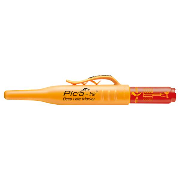 Pica INK Deep-Hole-Marker Red