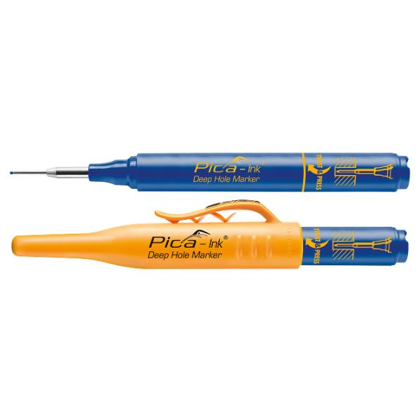 Pica INK Deep-Hole-Marker Blue