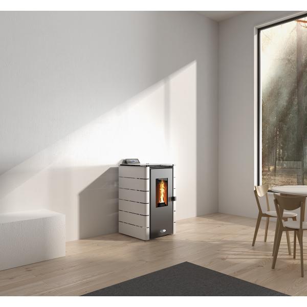 Stanley Solis K50 White Pellet Stove