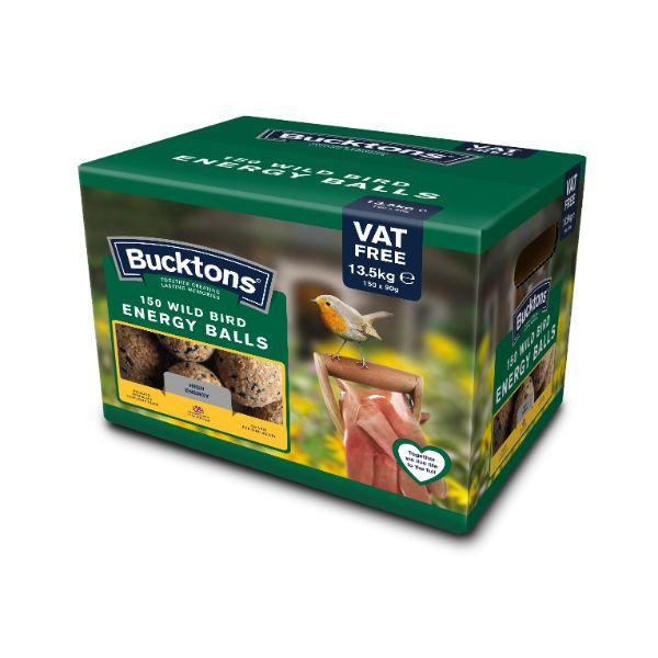 Bucktons Energy Balls 150 Box