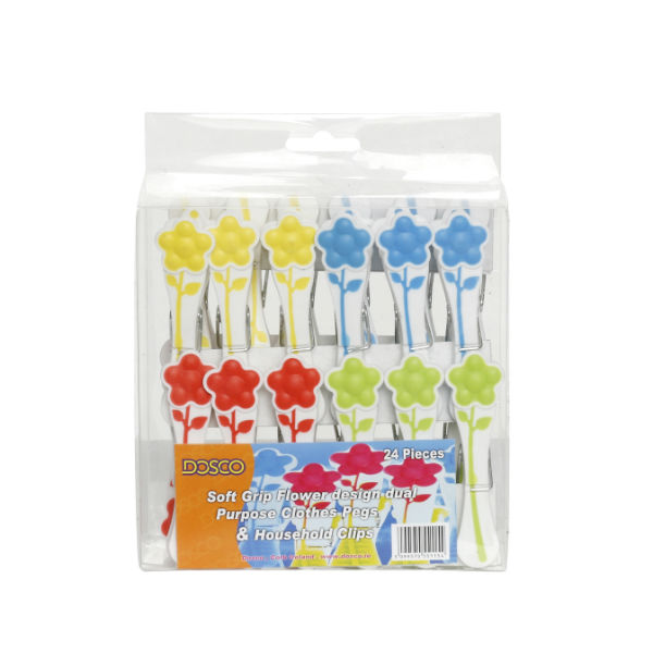 Dosco Flower Clothes Pegs