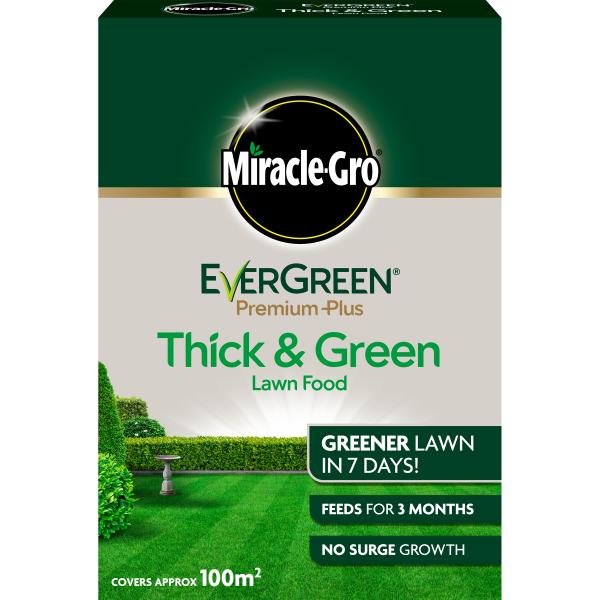 Miracle-Gro Premium Plus Thick & Green Lawn Food 100m²