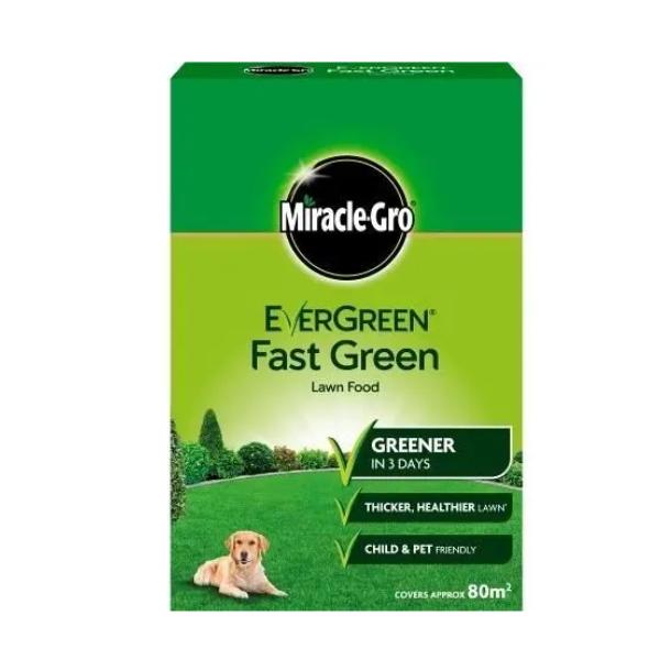 Miracle-Gro Evergreen Fast Green Lawn Food Refill 80m²