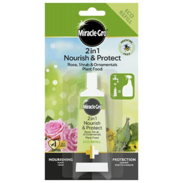 Miracle-Gro 2 In 1 Nourish & Protect Plant Food & Pest Barrier Refill