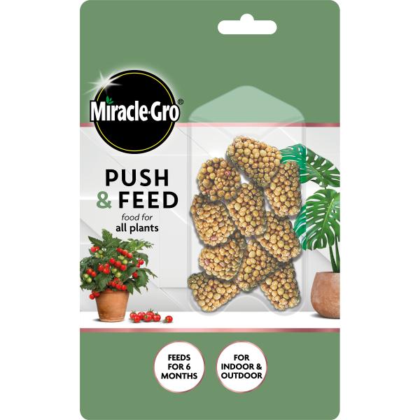 Miracle-Gro Push &amp; Feed All Purpose Slow Release 10 Cones