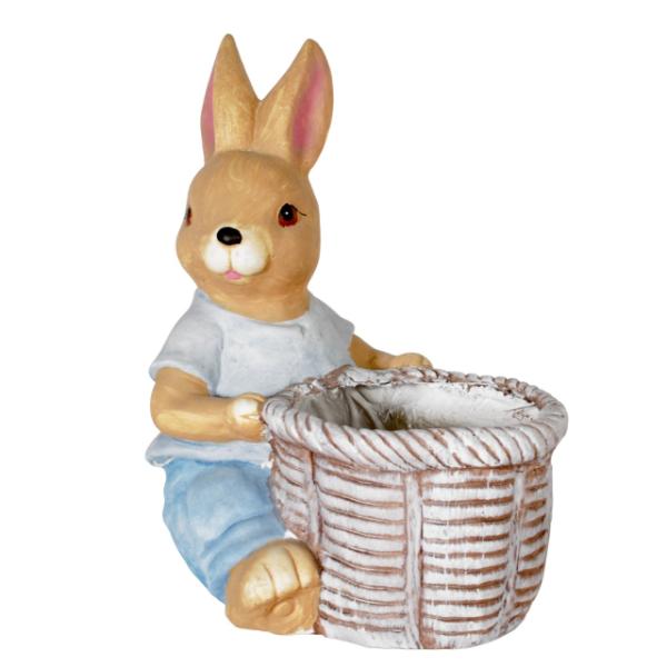 Rabbit Sitting Planter D33H38