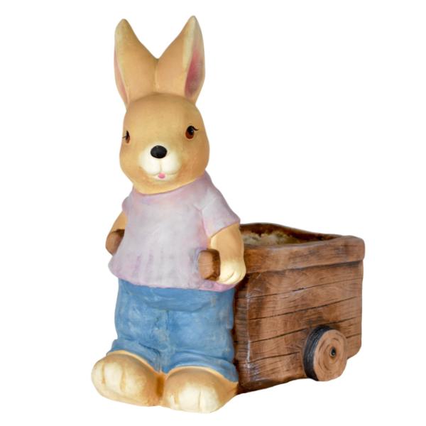 Rabbit Standing Planter D34H44