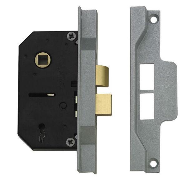 Union 2 Lever Rebated Mortice Lock