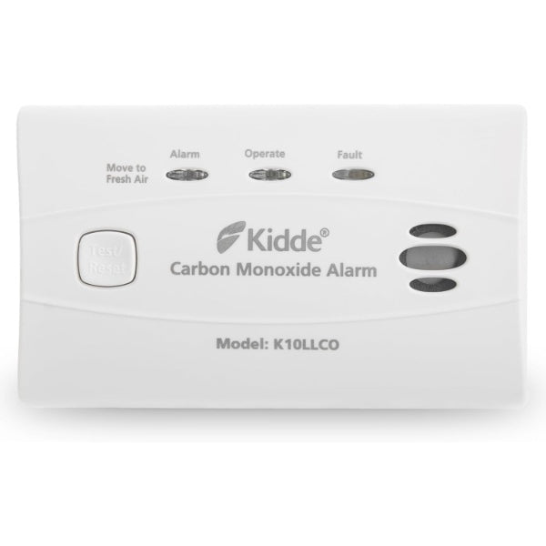 Kidde FSK10LLCO Co2 Alarm Lithium Battery Wall/Free Stand