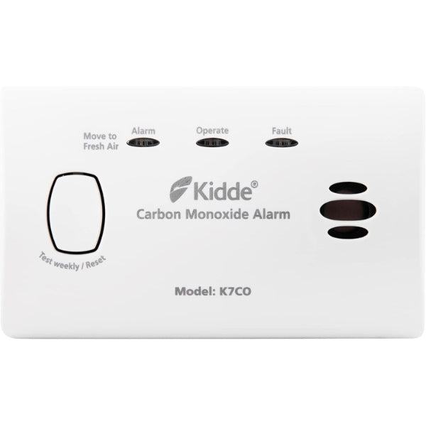 Kidde FSK7CO CO2 Battery Alarm-10 Yr Cert Boat/Caravan