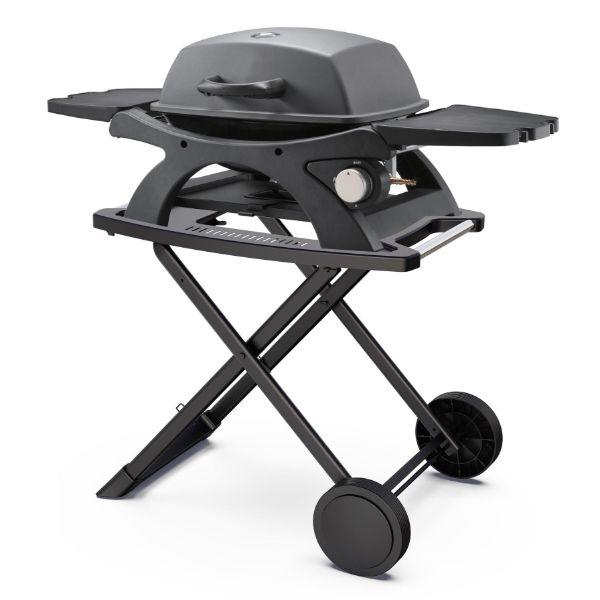 Oscar Single Burner Portable Gas Grill With Free Stand & Gas Regulator