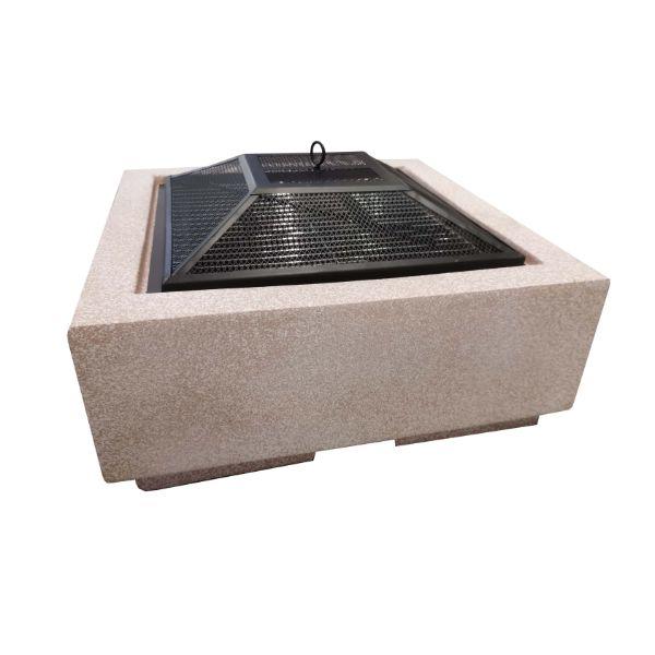 Garden Square MgO Outdoor Firepit 58 X 58cm