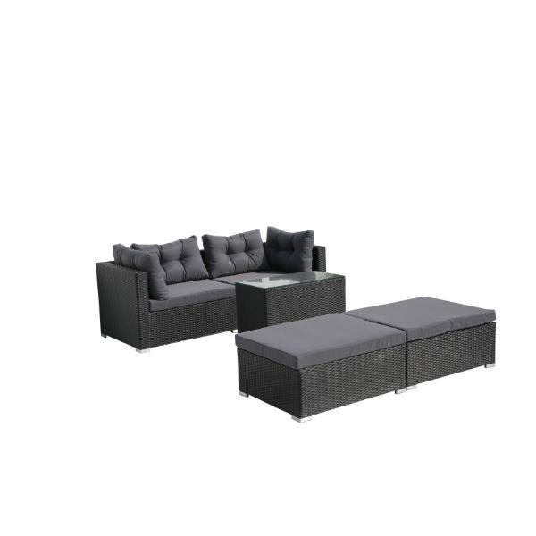 Parma Rattan Sofa Set of 5