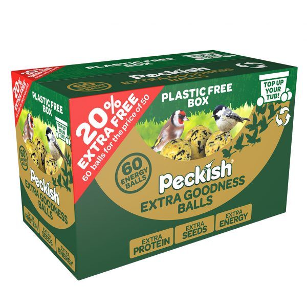 Peckish Extra Goodness Energy Ball 50 + 20% Extra Free
