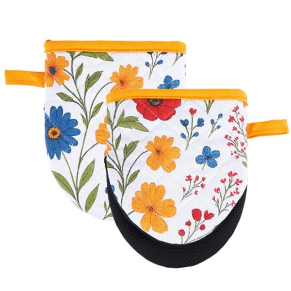Wild Flower - Oven Mitt Setx2 - Steelex
