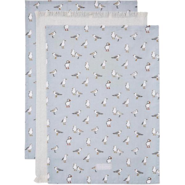 Meadow 3 Pack Tea Towel - Organic Cotton