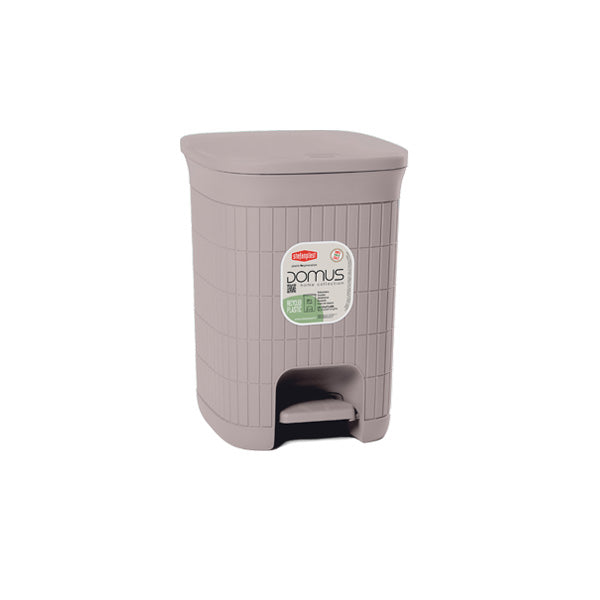 Stefanplast Domus Dustbin 20ltr Greige