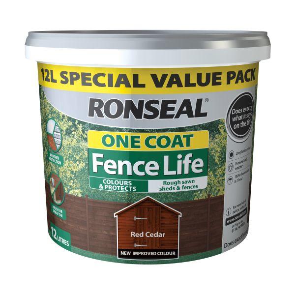 Ronseal One Coat Fencelife 12L