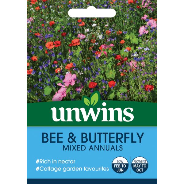 Unwins Seed Packet Bee & Butterfly Mix
