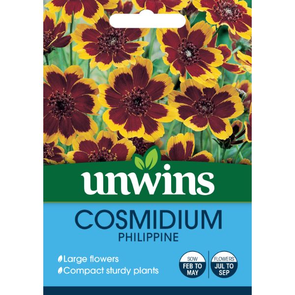 Unwins Seed Packet Cosmidium Philippine