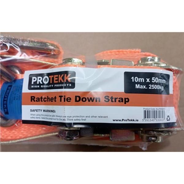 PROTEKK Ratchet Strap 50mm x 10M