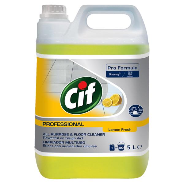Cif Professional All Purpose Cleaner Lemon Fresh 5L