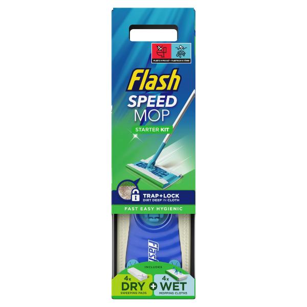 Flash Speedmop Starter Kit 4 x Wet/Dry Refills