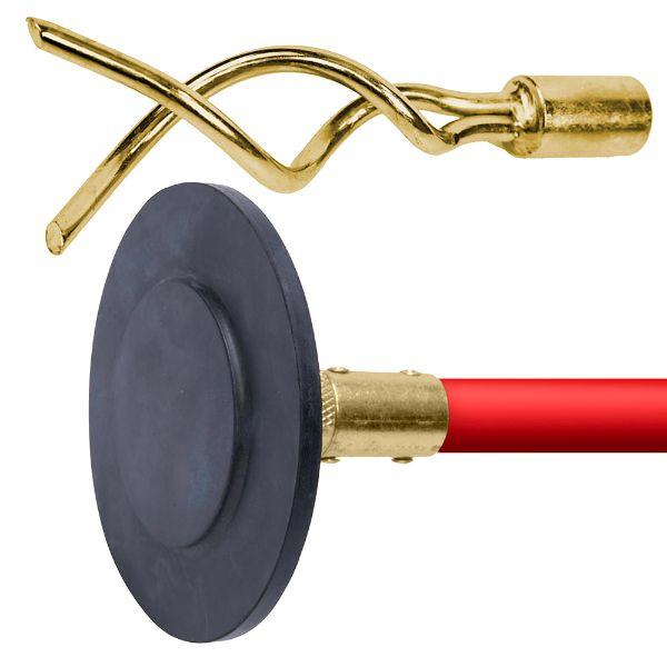 Dekton 14 Pc Drain Rod Set Includes Carry Bag