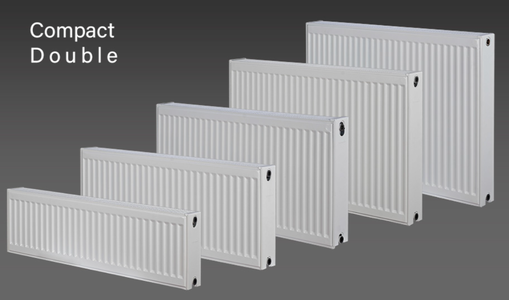 Firefly Double Compact Convector Radiator 500 X 22 X 1000