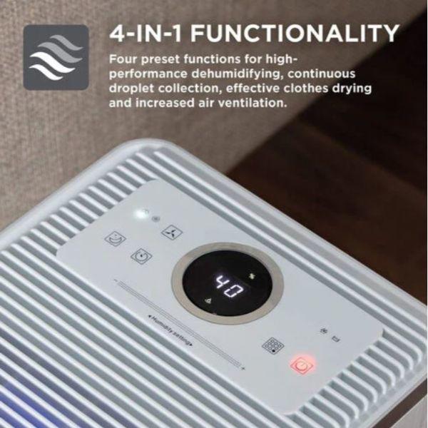 Black + Decker 12 Litre Dehumidifier 24hr Times