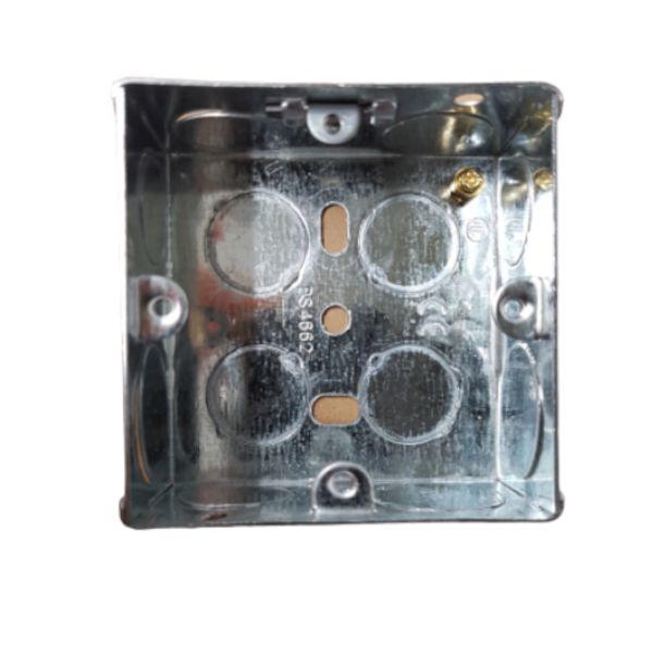 1 Gang 35mm Metal Socket Box (1)