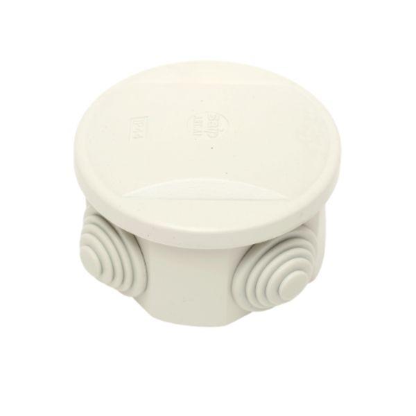 Junction Box 80mm Round Ip44 (1)