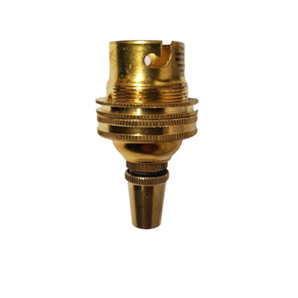 Unswitched Lampholder Brass 1/2" (1)